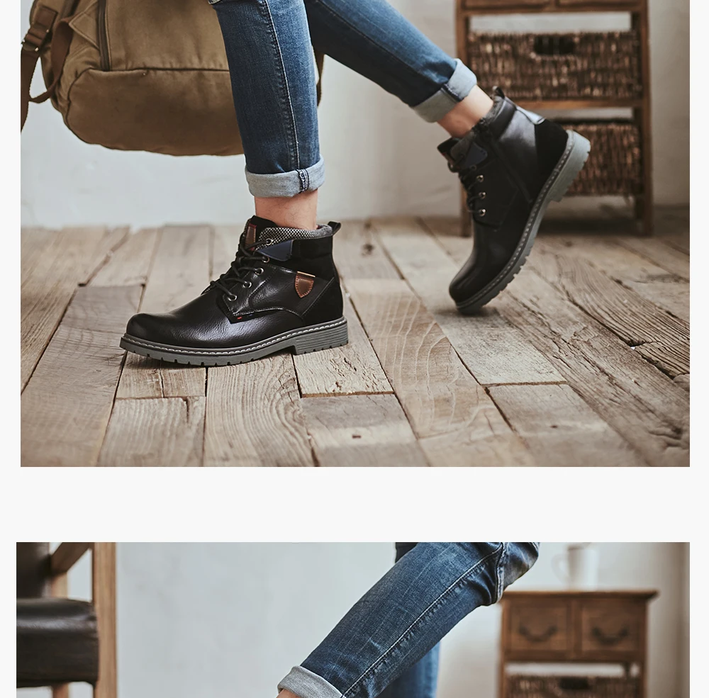Осенняя обувь для мужчин; ботильоны; botas; коллекция года; модные зимние уличные удобные мужские ботинки; мужские Брендовые повседневные ботинки; мужские ботинки на шнуровке