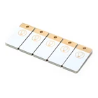 15 шт., 0,2 Вт, светодиодная лампа USB светильник для ноутбука, ПК, внешний аккумулятор, ночник, карманный мини-светильник для карты, питание от USB, светодиодный ночник