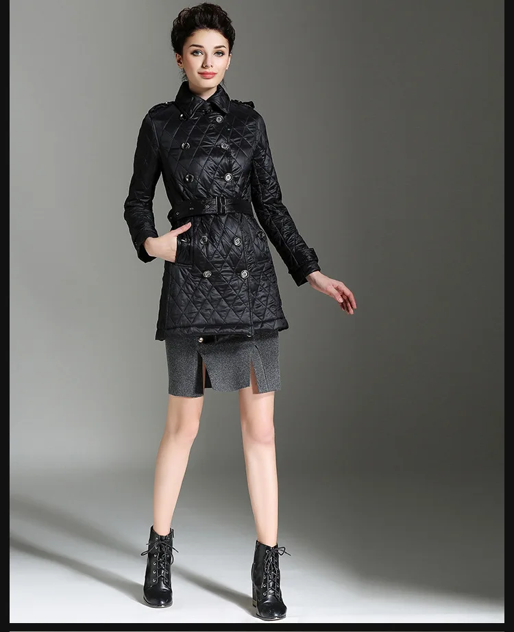 Распродажа 2020 Новинка Весна Осень Длинная Куртка Женское зимнее пальто с