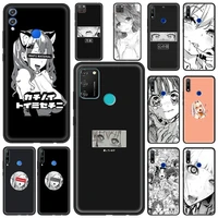 silicone soft phone case cover for honor 8x 9x 10 lite 20 30 pro 20e 20s6 15 30i play 9a luxury shell anime girl cartoon japan