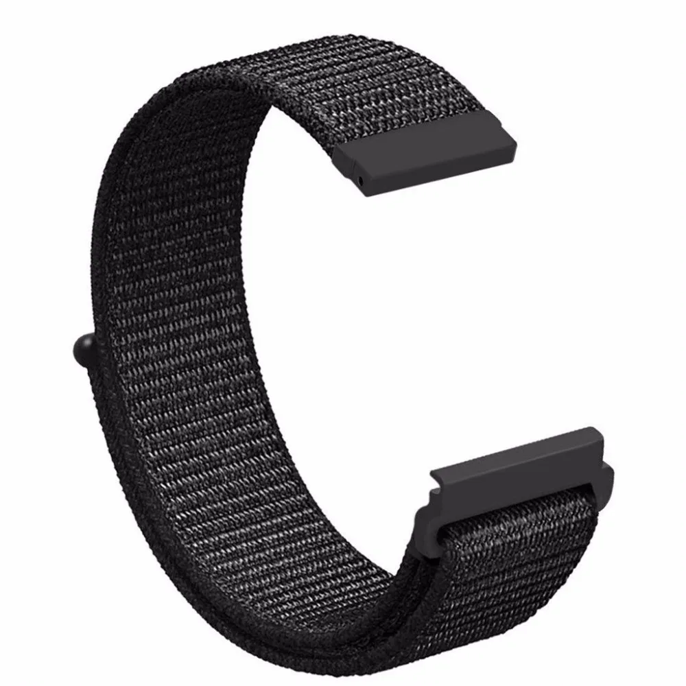 Спортивный нейлоновый ремешок для часов для Xiaomi Huami Amazfit Bip Lite Pace Stratos GTR 47 мм 42 мм Смарт-часы аксессуары браслет ремень для huawei Watch GT Active Honor Magic 20 мм 22 мм ремешок