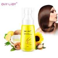 omy lady 60ml natural hair essential oil deep nourish hairlines repair damaged hair for split ends long hair treatment serum