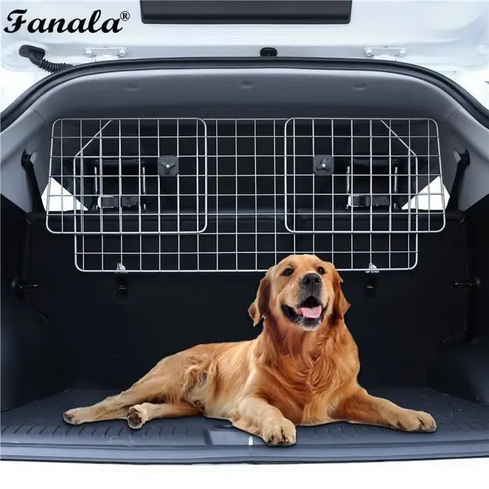 Автомобильная ограда от домашних животных Регулируемая безопасность собаки