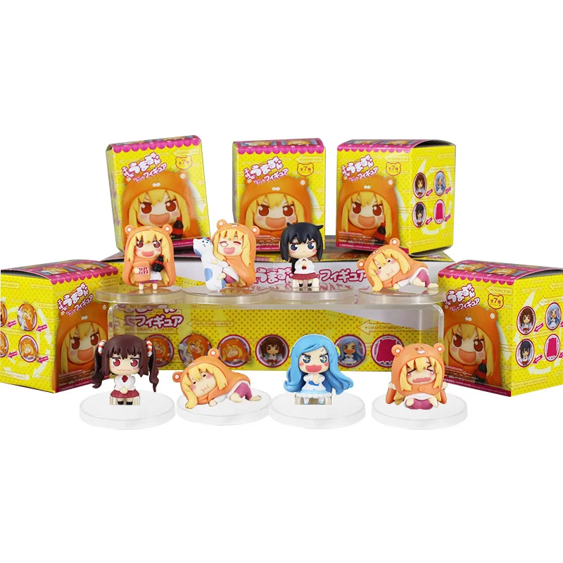 Цвет bxoed 8 шт./лот аниме небольшой похороненный Sankaku голова Himouto! Умная игрушка