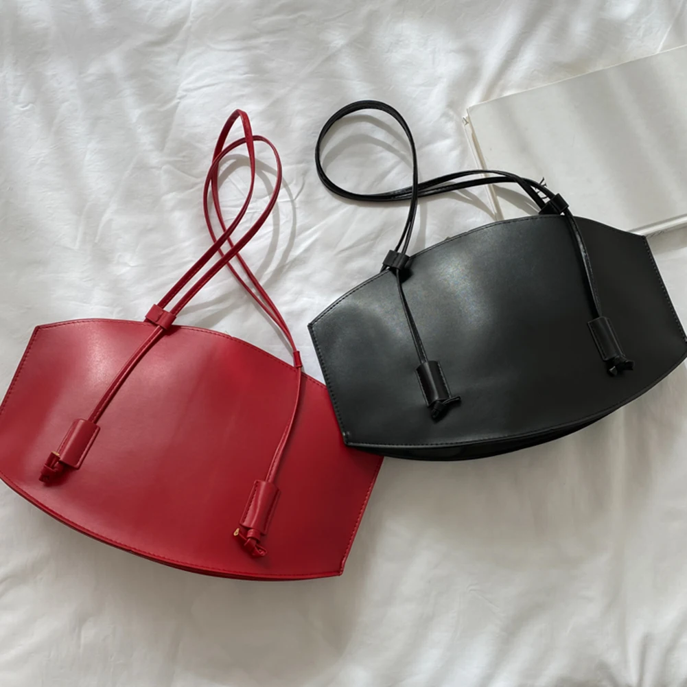 

Women Fashion Solid Color Large Capacity Underarm Bags Female PU Shoulder Bag Fashion Exquisite Shopping Bag