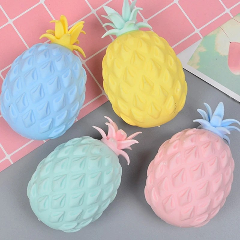 

Fidget Toys Squeeze The Vent Ball Pineapple Anti-Stress Special Autism Relief Anxiety for Adult Children Gift Kids Decompression