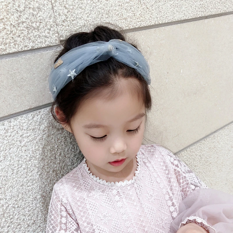 Женские кружевные сетчатые аксессуары для волос в виде тюрбана эластичная чалма