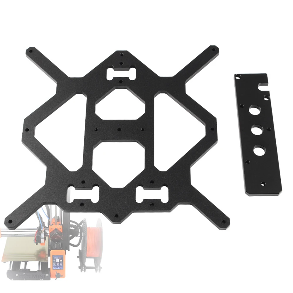 

3D Printer Aluminum Profile Y Carriage Z bottom Plate Holding LM8UU For Prusa Mini1