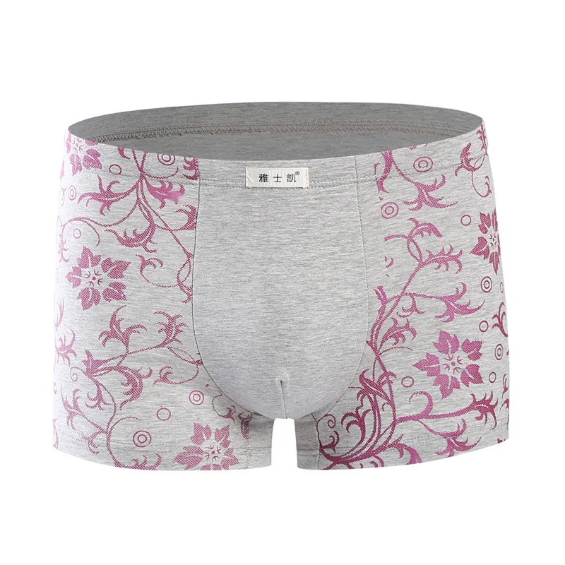 

1Pcs/Lot Men's Underwear 150KG Large Size Cotton Soft Mens Mid-rise Loose And Comfortable Boxer Shorts Male Underpants Cuecas