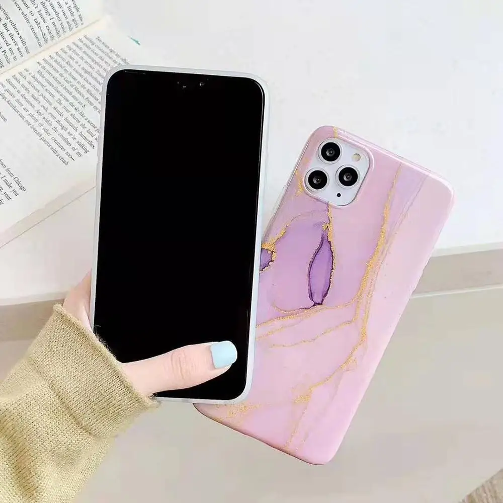 DIS чехол imd мраморный чехол для телефона для iphone 11 11pro max 6 6s 7 8 plus X для iphone XS XR XS MAX сумка