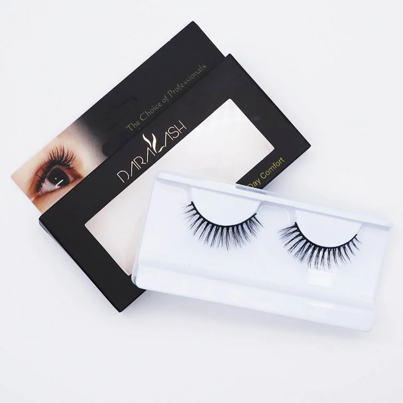 Dara 3D норковые Накладные ресницы с натуральным крестом длинные грязные накладные