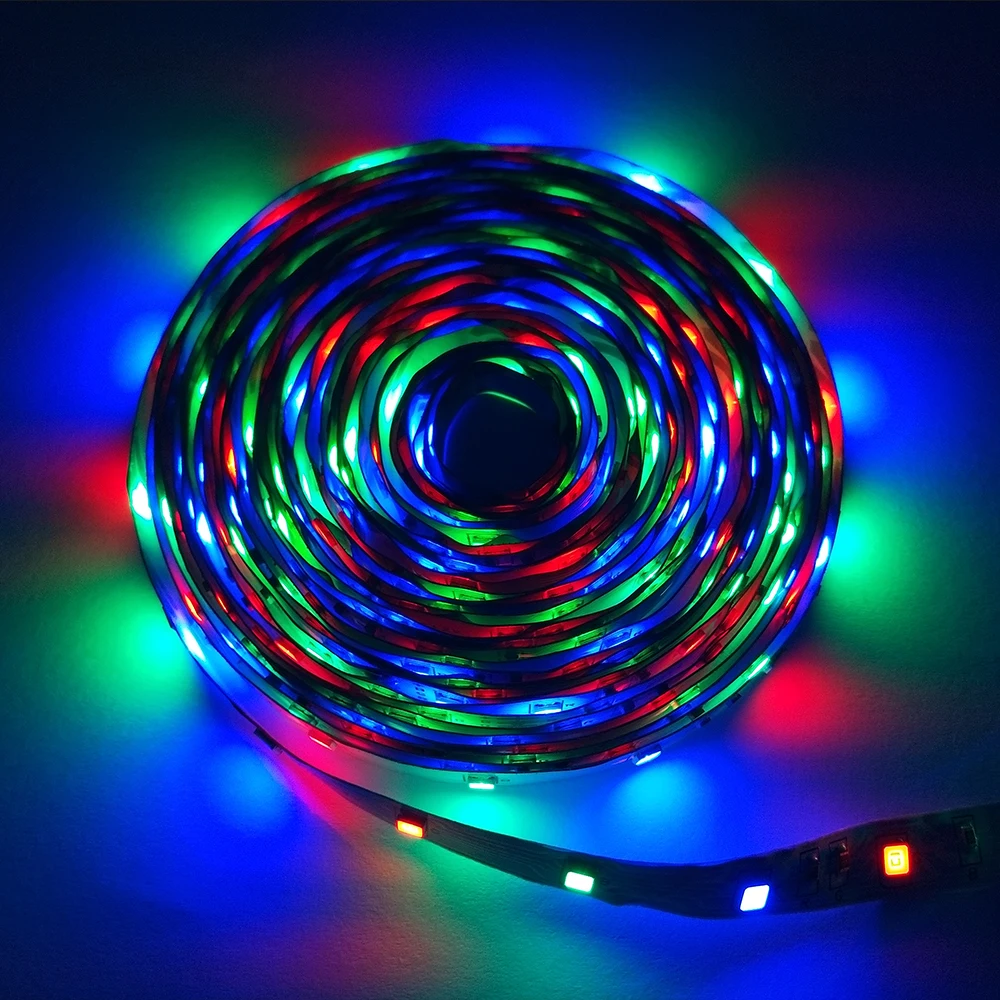 Светодиодный светильник 2835 RGB светодиодный/M 12 В|Светодиодные ленты| |