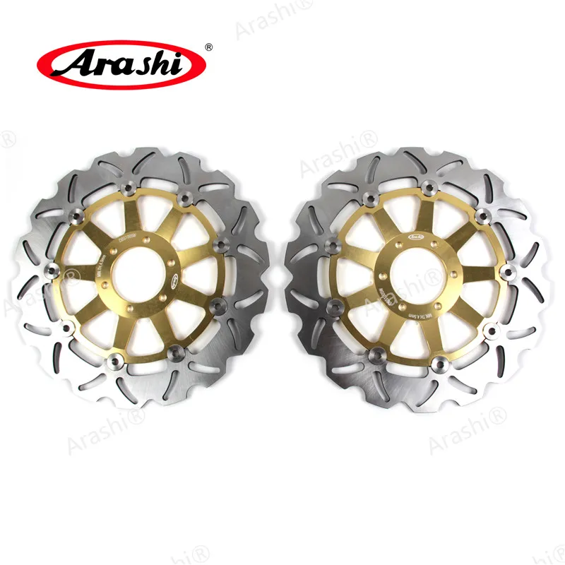 Arashi 1 пара для YAMAYA FJ 1200 1988 1991 CNC передние тормозные диски FJ1200 1989 1990 FZR600 FZS TZ|fj 1200|front