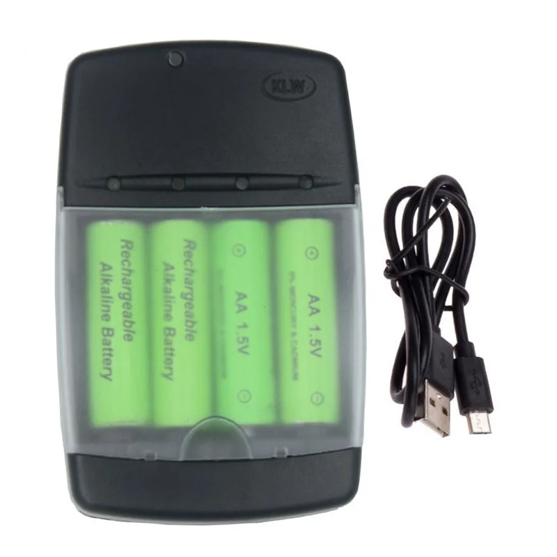 Умное usb устройство для Батарея Зарядное LR03 AA LR6 ААА щелочные батареи 1 5 V