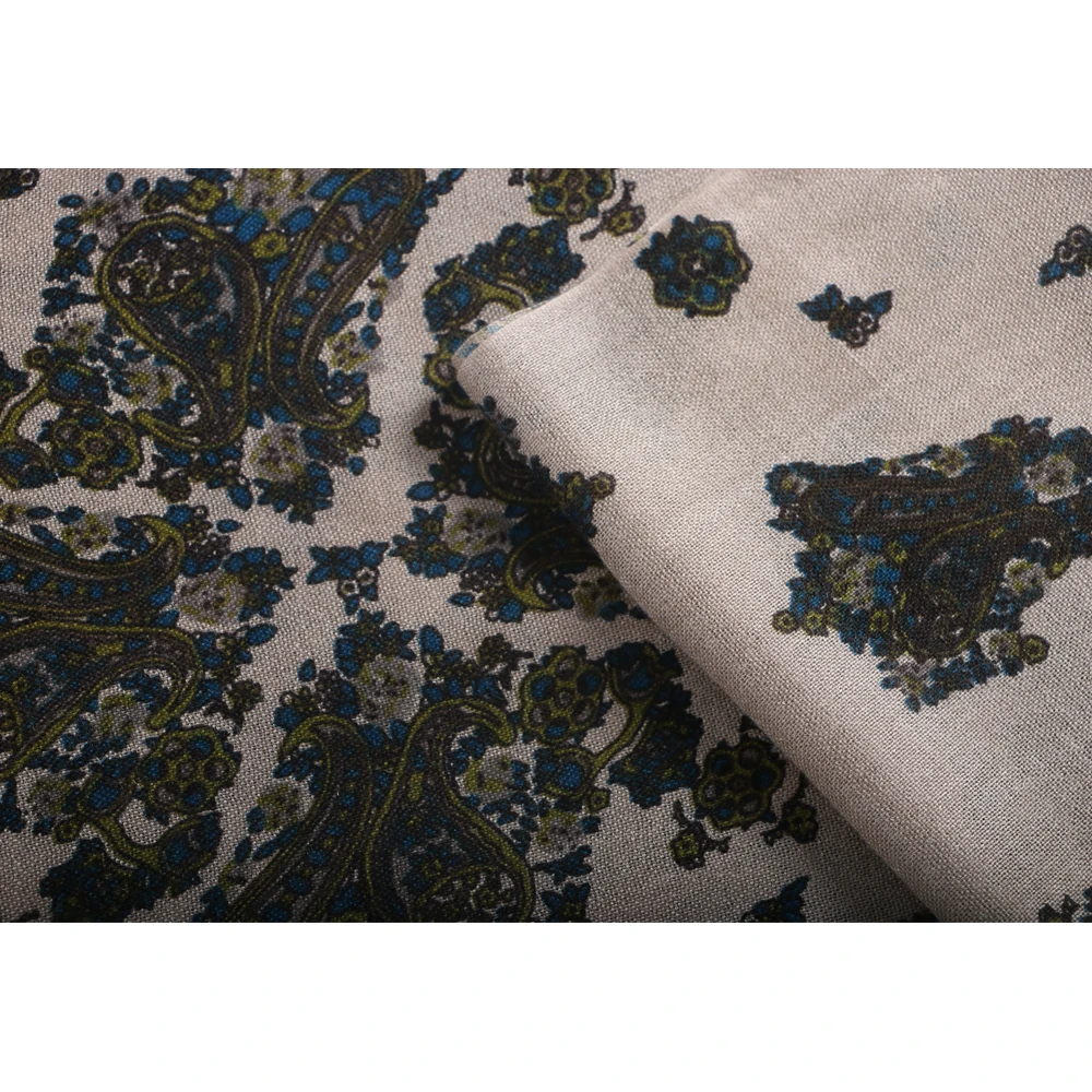 Модный шарф для женщин шали с цветочным принтом палантины треугольная бандана