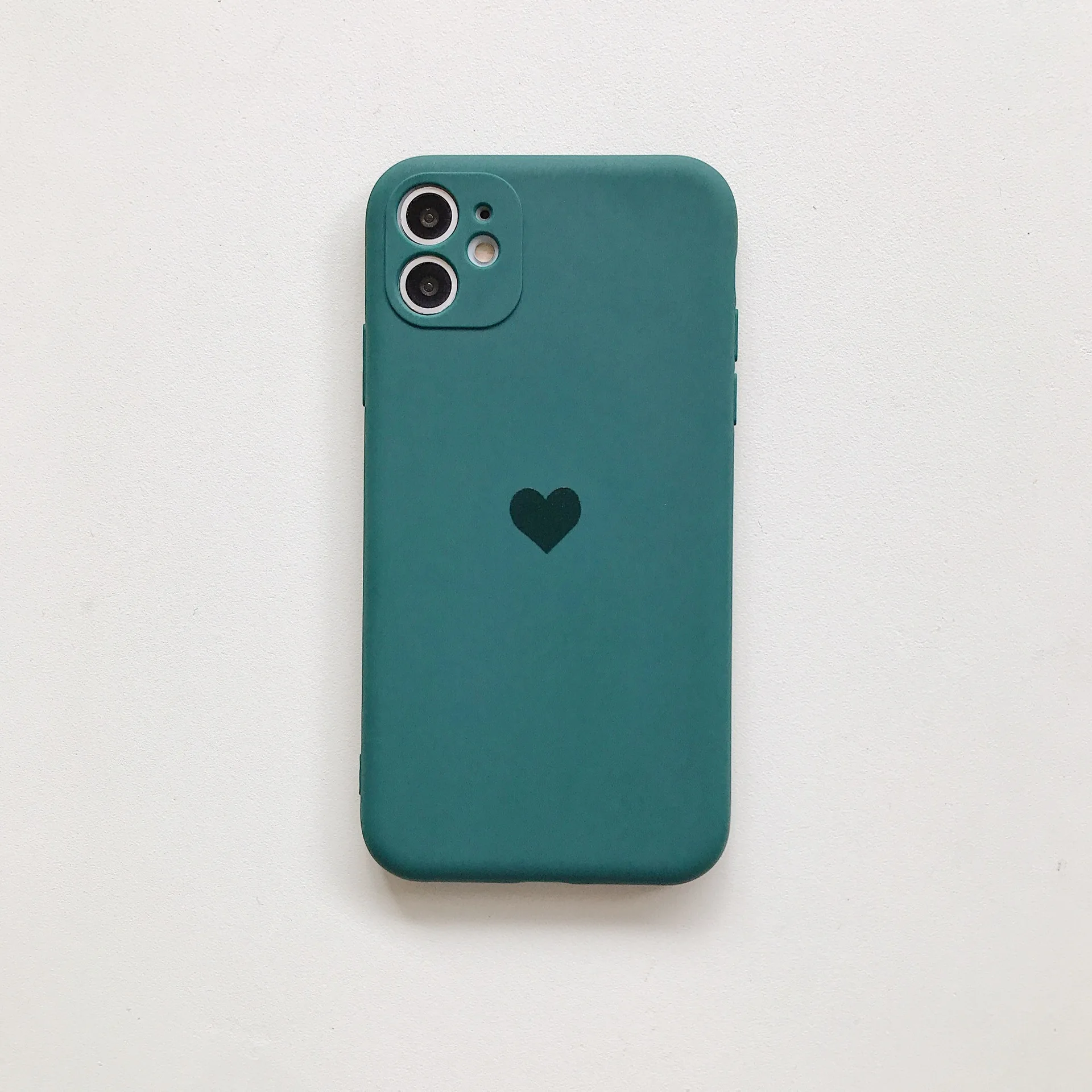

Suitable for IPhone11 Fine Hole Love Mobile Phone Case Apple SE/X/12Pro All-inclusive Anti-fall Couple Protective Sleeve Tide