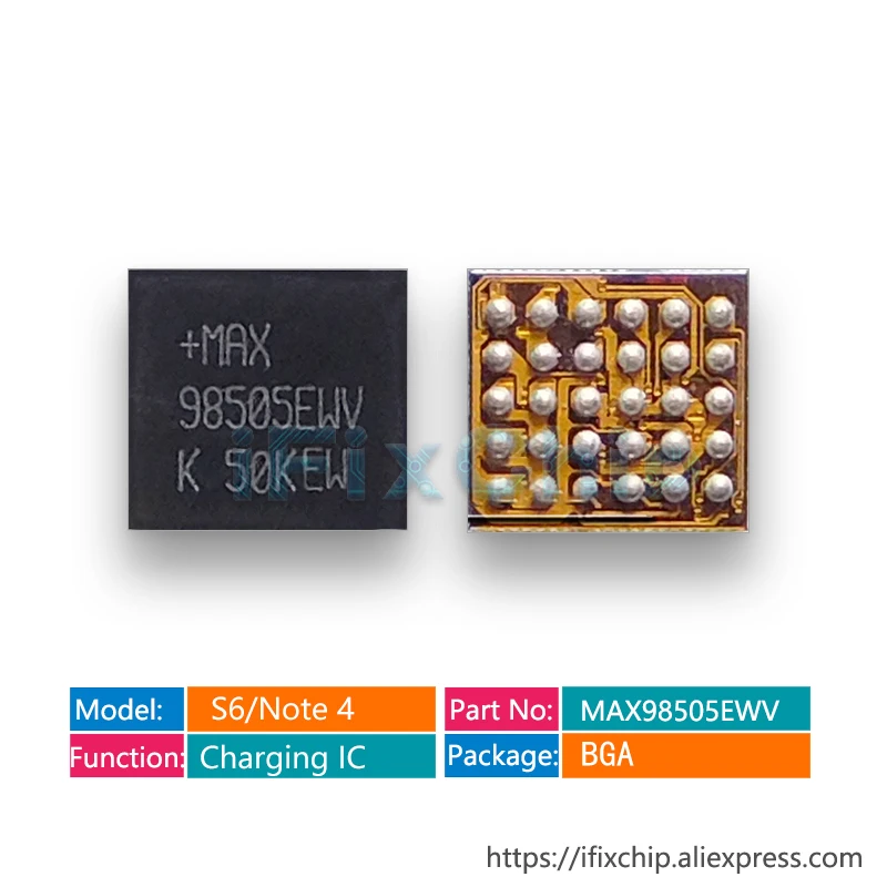 25 шт./лот MAX98505 MAX98505EWV 98505EWV 98505 Зарядка ic для S6 G920F G925F U8002|ic charging|ic poweric s6 |