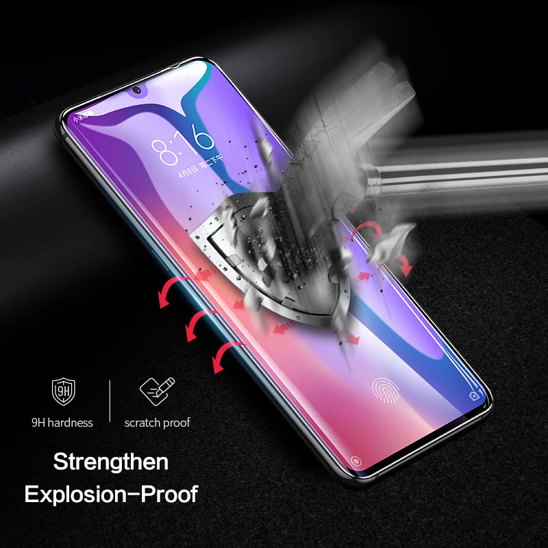 Закаленное стекло SmartDevil для xiaomi 6 защита экрана с синей подсветкой Redmi Note 7 Mi 9