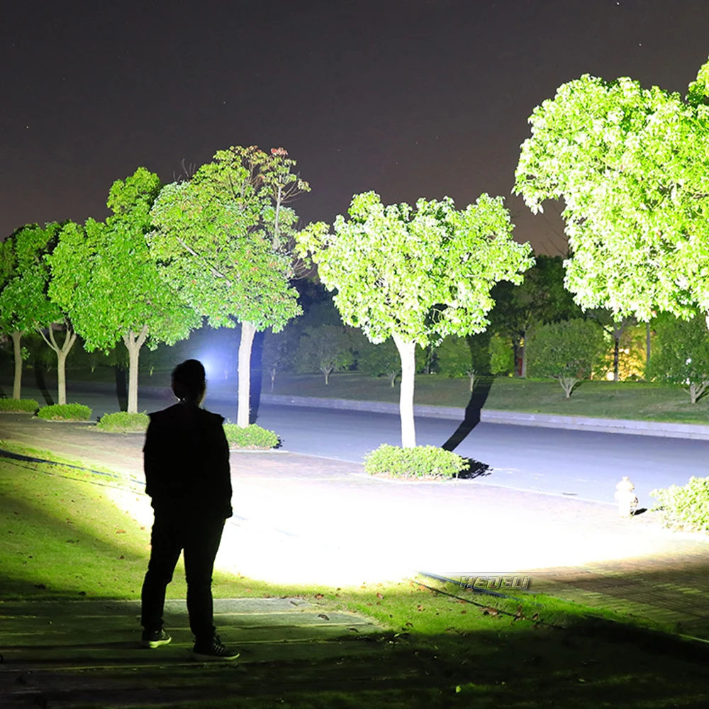 

Powerful infrared sensor switch USB charging headlight CREE XML T6 LED headlamp 3 mode 10000 lumens 18650 battery headlights