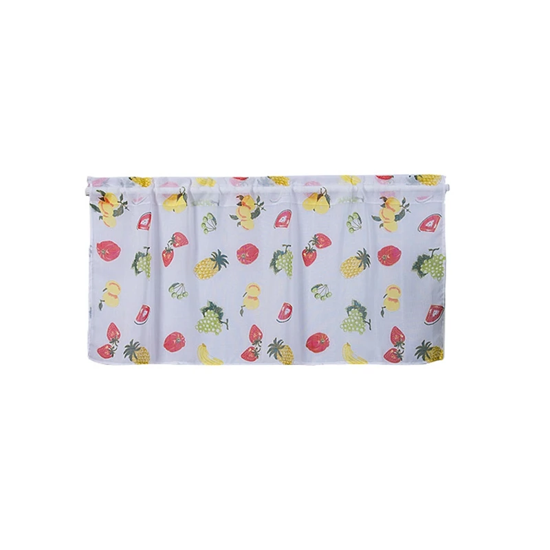Rod 50x100cm 50x100 см/150 см каркасная штора с вышивкой, Капок, цветы, полуярусная штора, Короткая штора для кухни, ванной, гостиной - Цвет: Rod 50x100cm