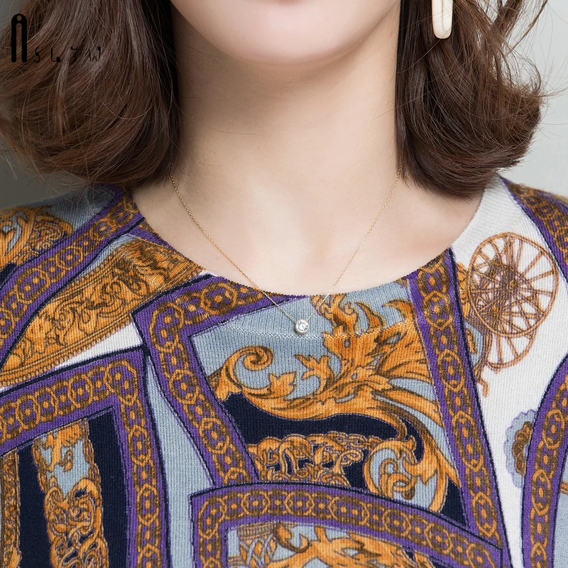 ASLTW длинный свитер платье Женский высококачественный зимний Пуловеры джемпер