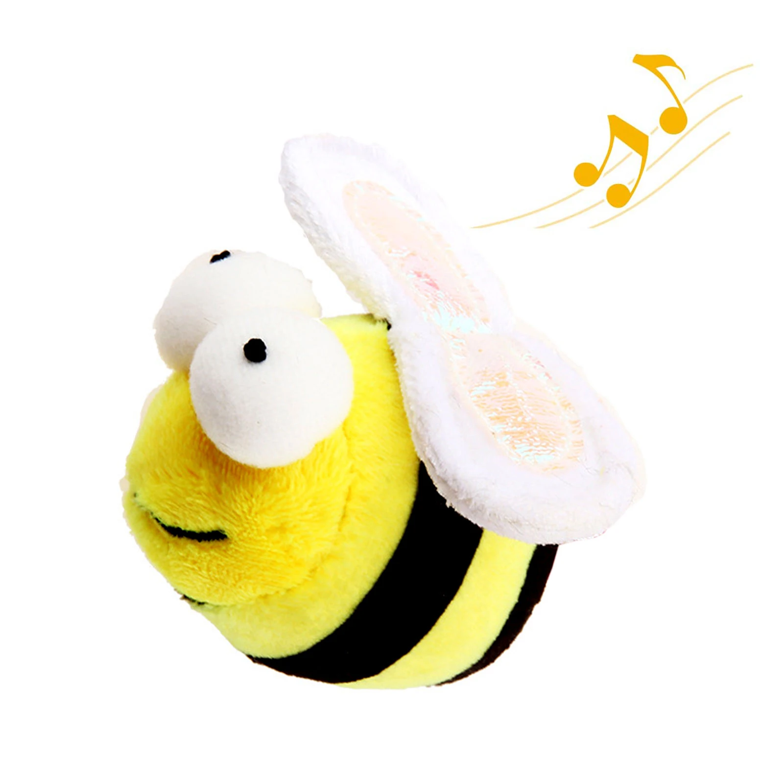 

Interactive Cat Toys With Animal Sound Interactive Cat Toy Squeaky Play Bee With Rattling Sounds For Cats To Play Alone Play And