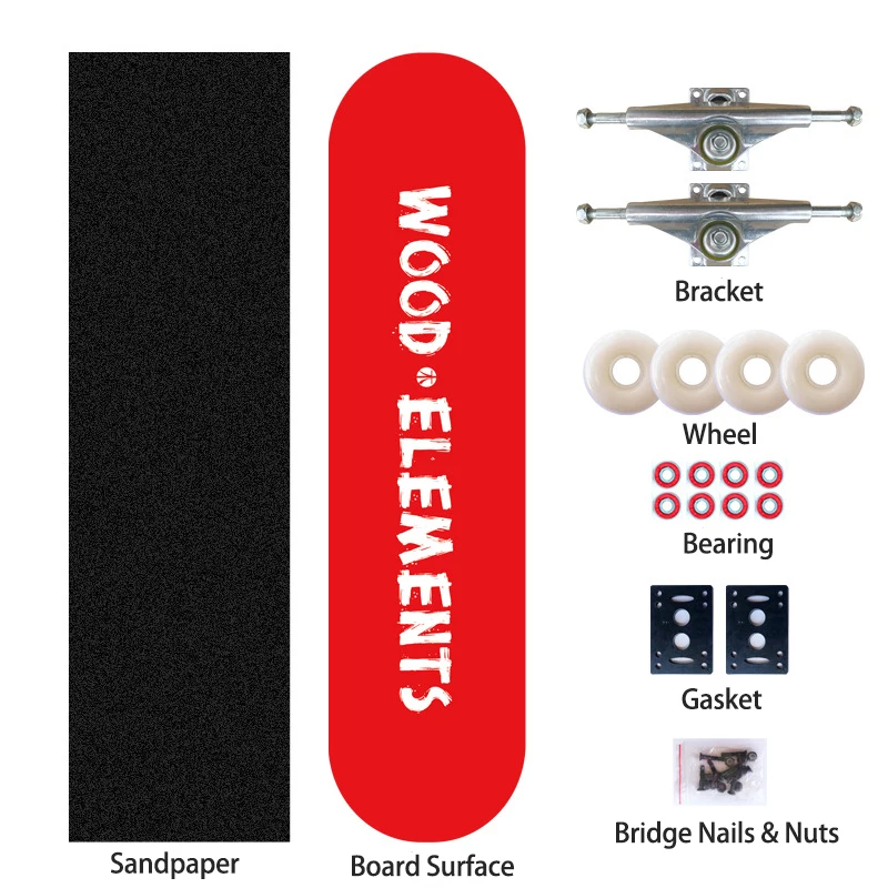 Скейтборд спортивный скейтборд скутер с двойным рокером профессиональный