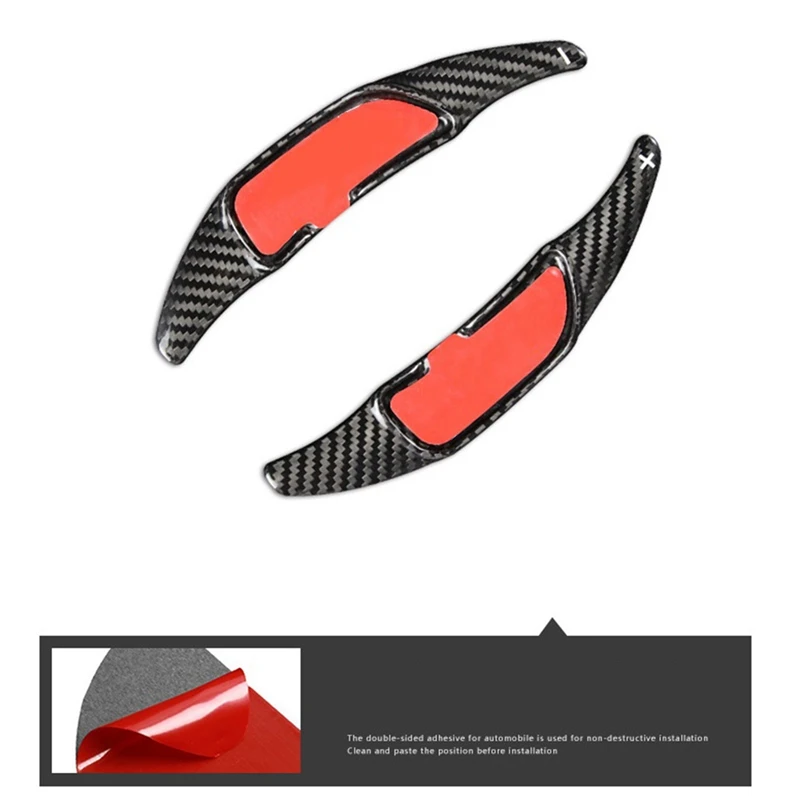 Автомобильный рычаг переключения передач на руль из углеродного волокна для