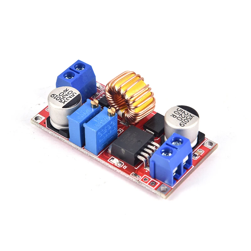 

Понижающая плата для литиевой батареи DC в DC CC CV 5A, светодиодный Преобразователь мощности, понижающий модуль для литиевого зарядного устройс...