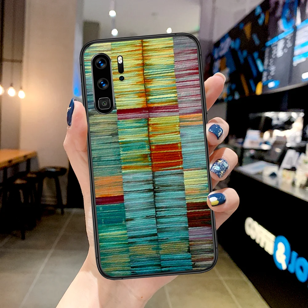 

Art Painter Palu klee Phone Case For Huawei P Mate Smart 10 20 30 40 Lite Z 2019 Pro black Coque Soft Etui Trend Back 3D Prime