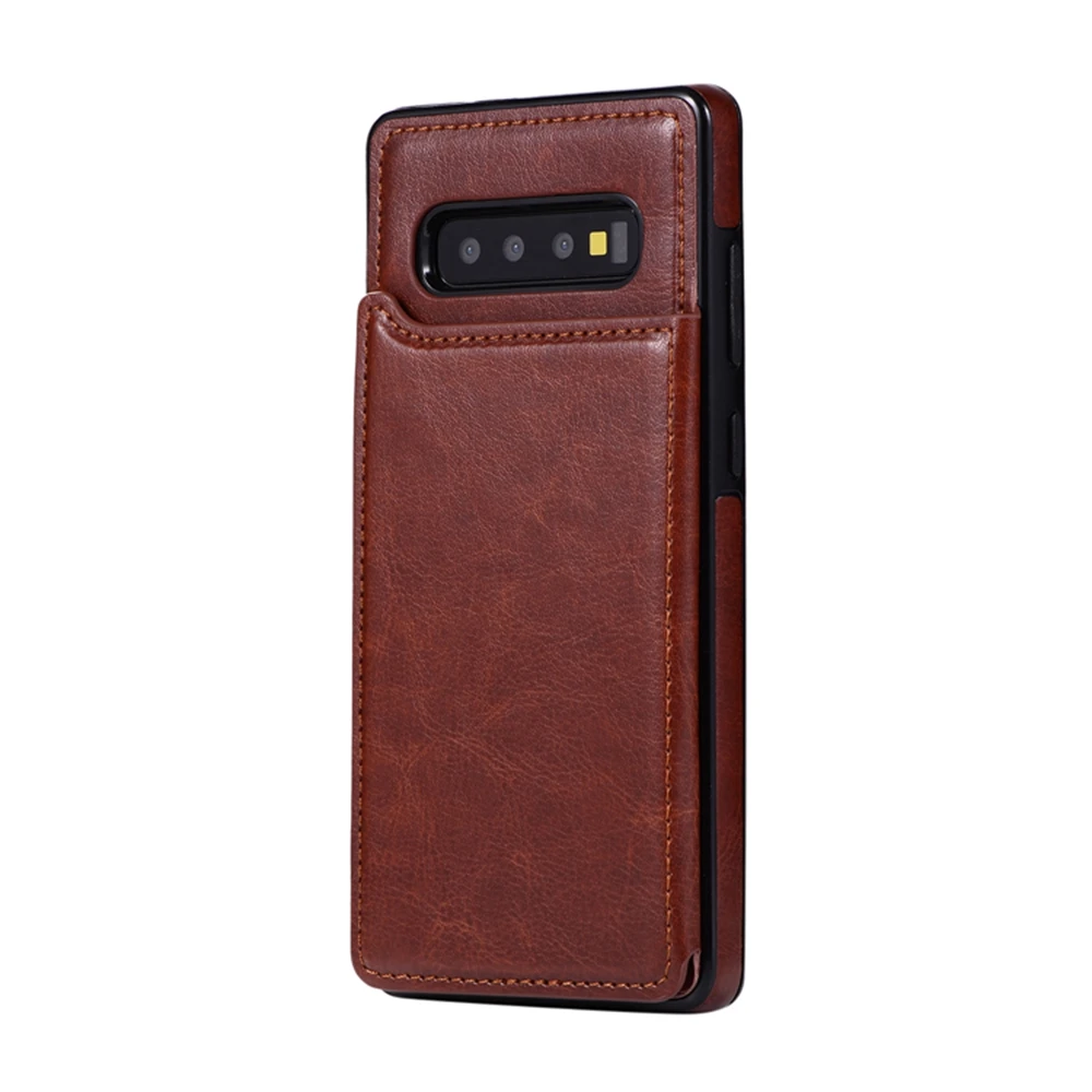 Eqvvol ретро-бумажник из искусственной кожи для Samsung Galaxy S8 S9 S10 Plus Note 8 9 10 Pro S7 edge Чехлы