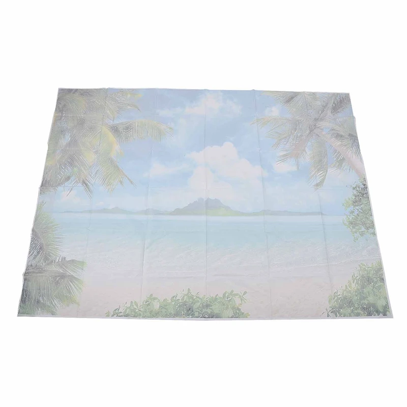 HOT 5X7ft Vinyl Photography Backdrops Background Photo Studio Sea Beach Model Stage | Электроника