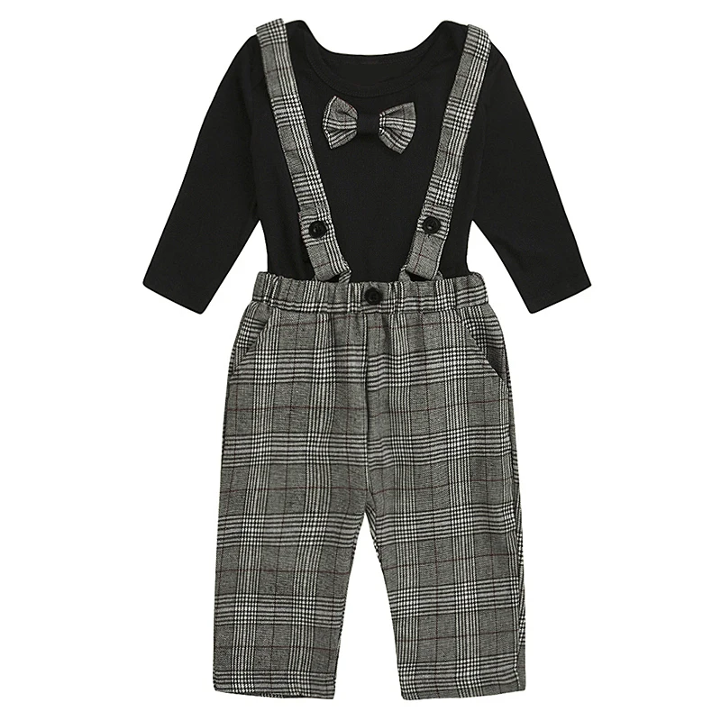 

Toddler Children Clothes Suits Baby Clothing Boy Sets Shirt+Pants 2pcs Autumn Gentleman Style Kids clothes Infant Costume