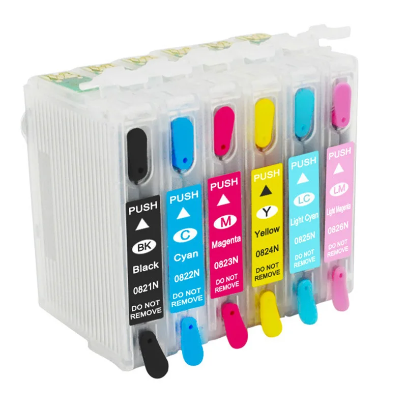 Новый многоразовый картридж для EPSON Stylus Photo R270 R290 RX590 RX610 RX690 принтер SD669|Уличные