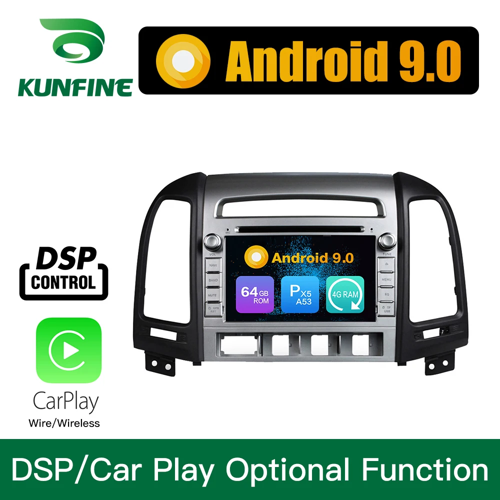 Android 9 0 Восьмиядерный 4 Гб ОЗУ 64 ПЗУ автомобильный DVD GPS мультимедийный плеер