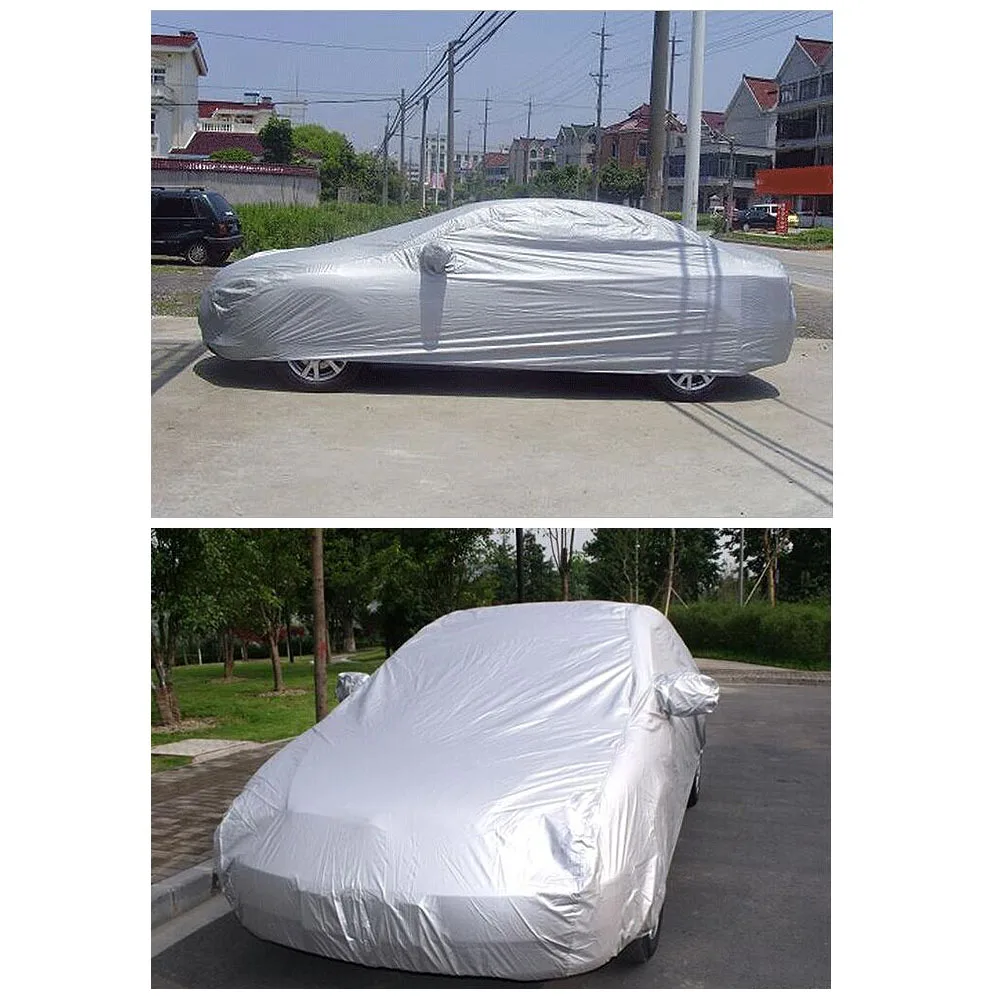 

Full Car Cover Indoor Outdoor Sunscreen Heat Protection Waterproof Dustproof Anti-UV Scratch-Resistant Sedan Universal Suit