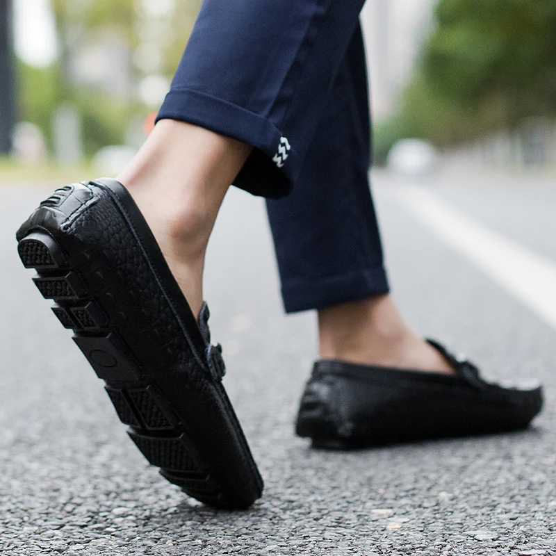 Мужские повседневные топ-сайдеры из натуральной кожи брендовые дизайнерские