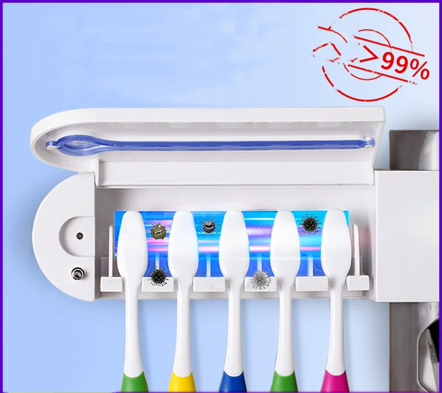 Дезинфектор зубной щетки ультрафиолетовая дезинфекция зубная щетка стойка