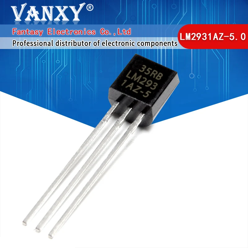 

10pcs LM2931AZ-5.0 TO-92 LM2931AZ TO92 LM2931AZ-5 LM2931-5.0 100MA 5V LM2931Z-5