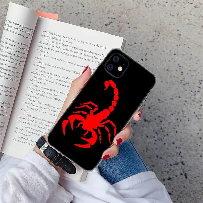 

Animal crab scorpion Phone Case For iphone 12 5 5s 5c se 6 6s 7 8 plus x xs xr 11 pro max mini