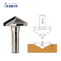 pcd v router bit 12 shank diamond t slot tools cabinet 120 degrees diamond wood cutter for furniture solid wood plywood