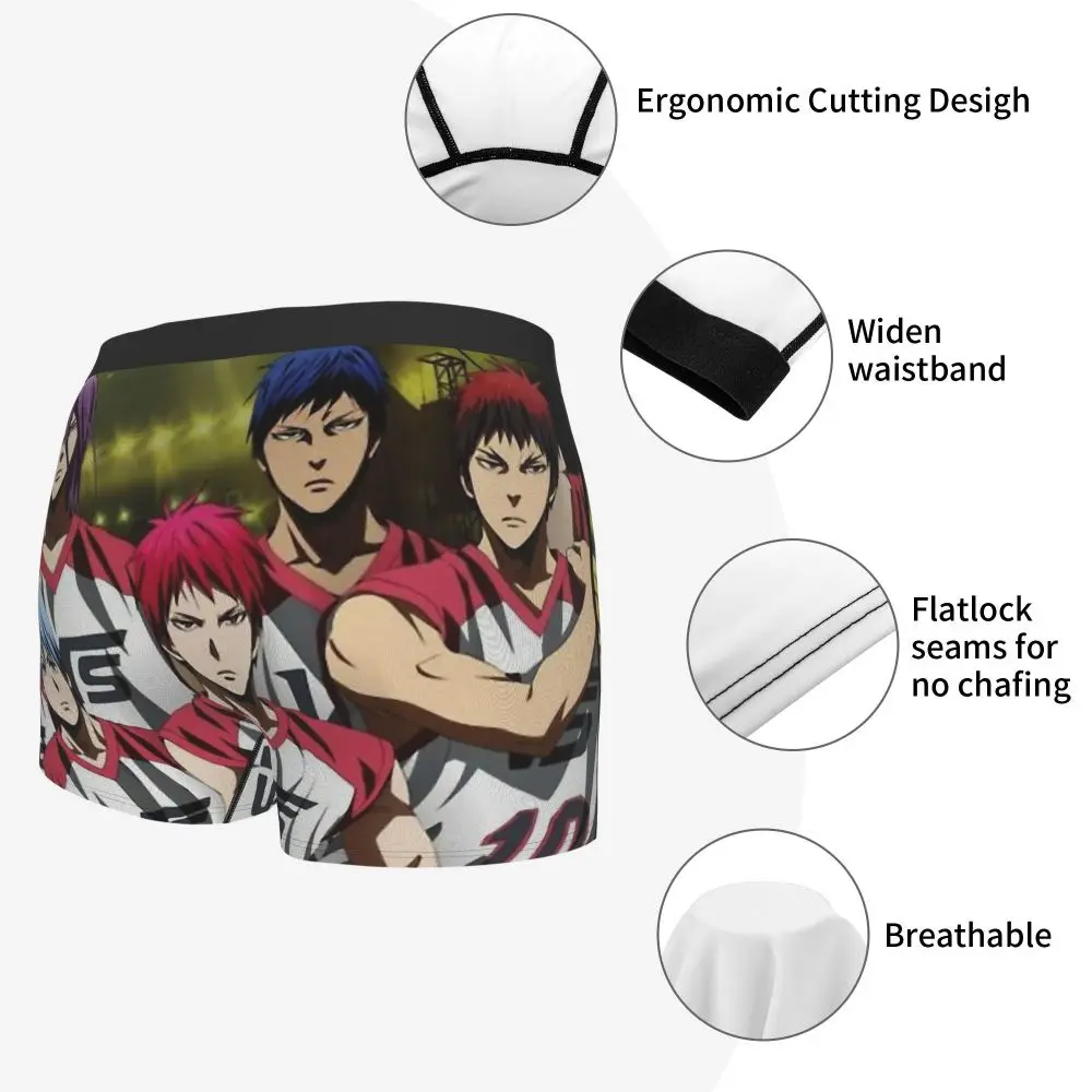 Спортивные трусы Kuroko Team без корзины аниме серия мужские мужское нижнее белье