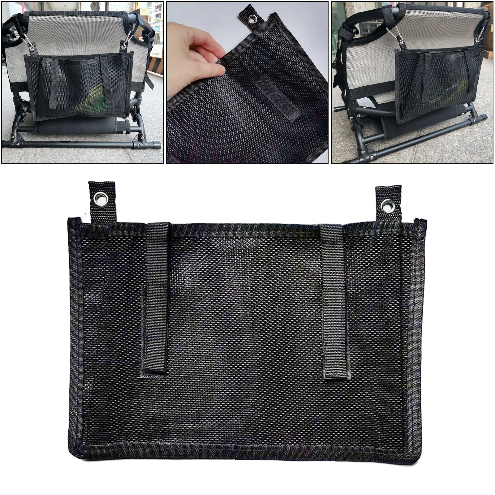 

Mesh Kayak Canoe Storage Bag Marine Yacht Tackle Box Side Pouch Organizer