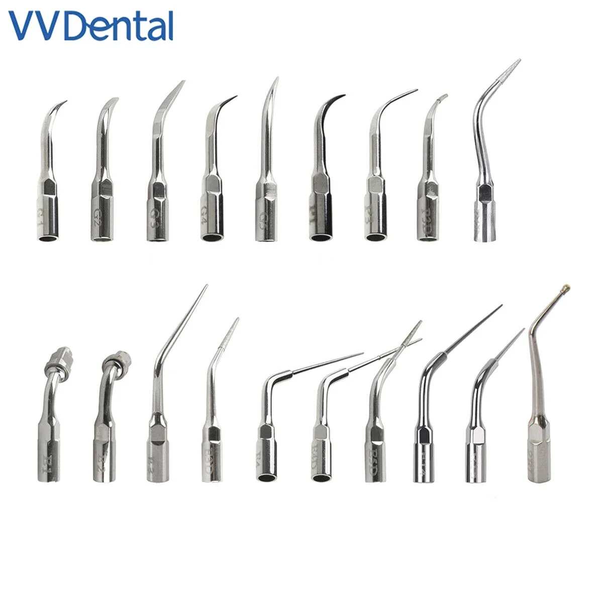 

Factory Price Dental Ultrasonic Scaler Tips Scaling Periodontics Endodontics Fit Woodpecker/EMS UDS Limited Time G1/G2/G3/G4