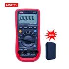 UNI-T UT61E Цифровой мультиметр True rms Авто Диапазон UT61ABCD AC DC измеритель удержания данных многометровый с коробкой EVA