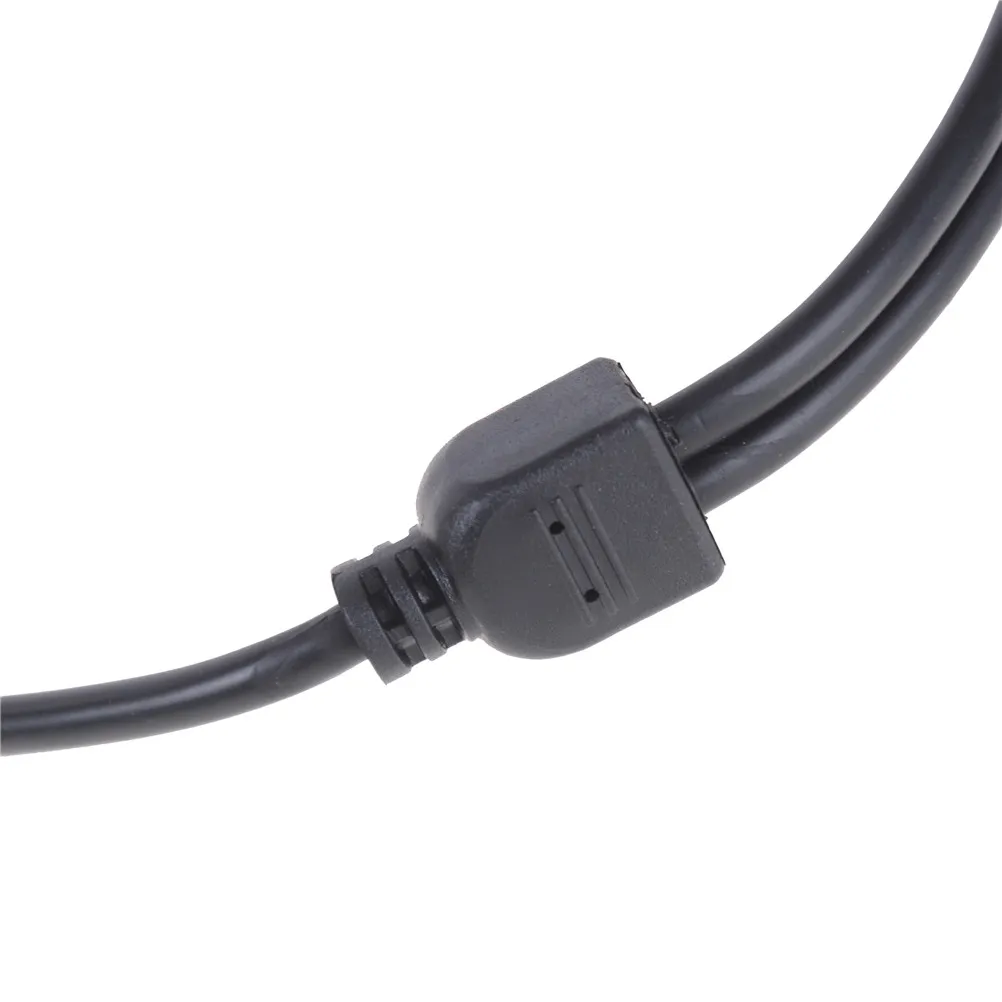 1 шт. оптовая продажа 5 пиновый MIDI DIN штекер для 2x муфтовый стыковочный переводник Y