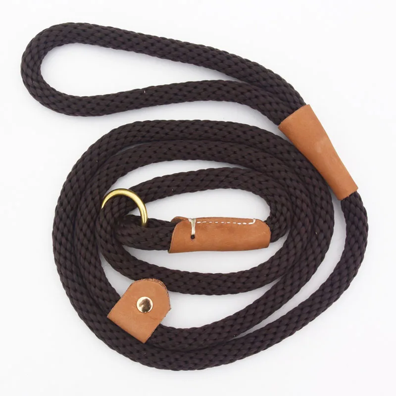 Поводок для собак ручной работы нейлоновый нескользящий поводок прогулок с