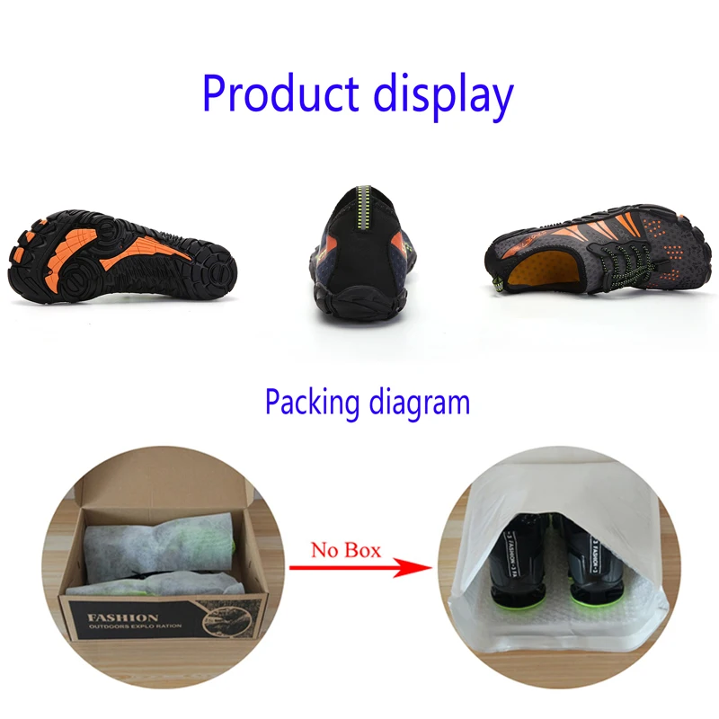 Hiking Shoes Men Elastic Jogging Sneakers Lightweight Waterproof Water Shoes Quick Dry Barefoot Women Trekking Beach Upstream