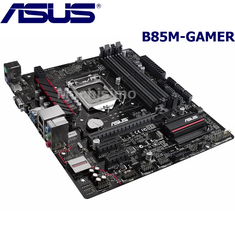 LGA 1150 DDR3 оригинальная материнская плата для ноутбука Asus B85M GAMER i7 i5 i3 32 Гб SATA3 USB2.0 USB3.0