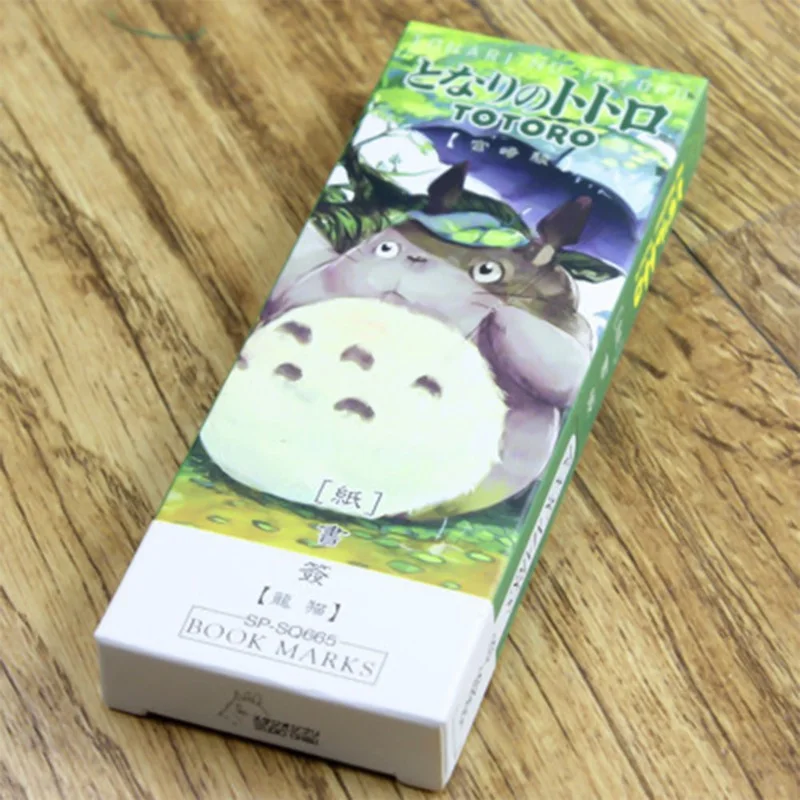

1 pack My Neighbor Totoro Book Marks Cartoon Paper Bookmark Stationery Office Accessories School Supplies